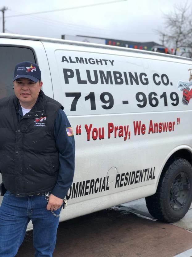 An employee at Almighty Piping & Plumbing Co, LLC